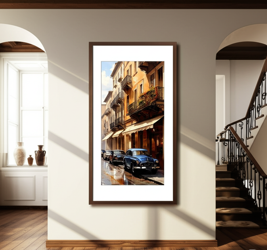 European Street: Vintage Charm