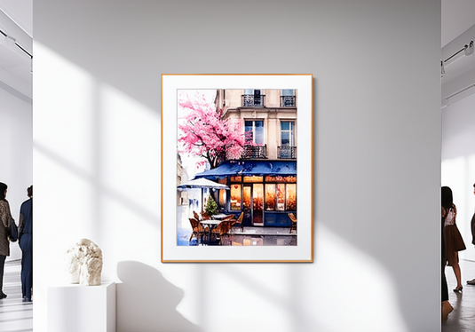 Spring Café in Paris