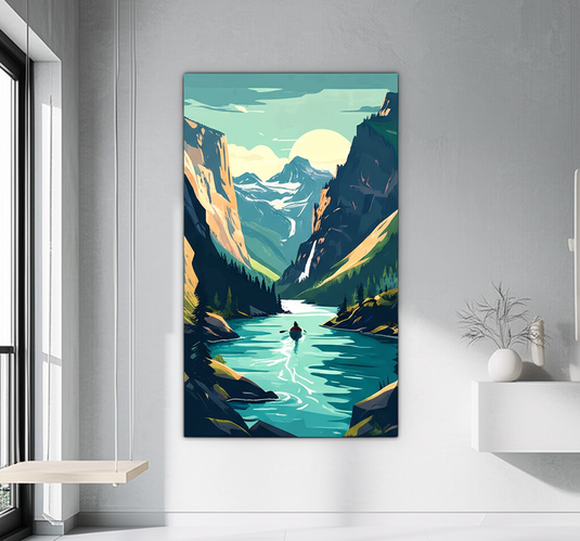 Serene Mountain Lake Retreat