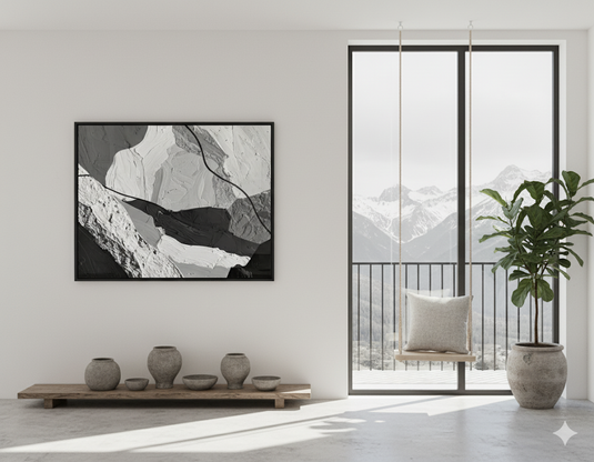 Monochromatic Peaks: Abstract Serenity