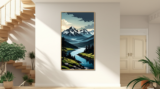 Majestic Peaks, Serene Waters