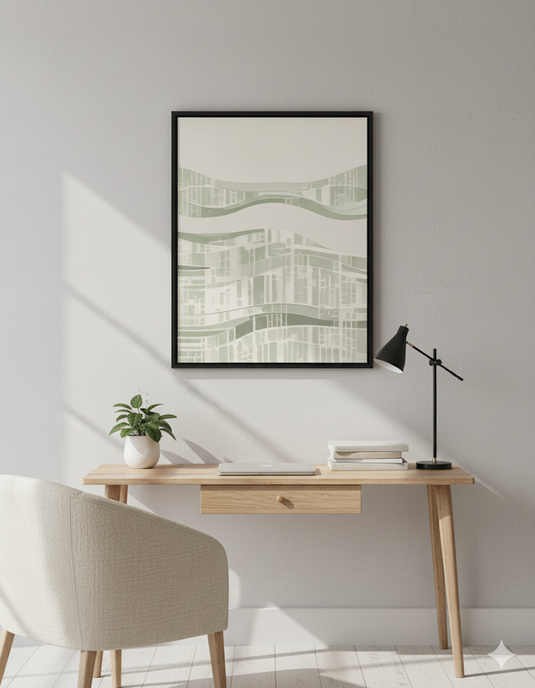 Serene Waves of Urban Calm