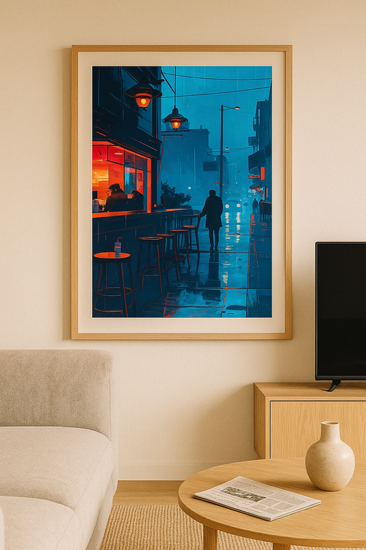 Neon Rain: Urban Glow