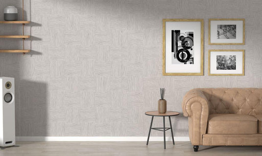 Textured Weave Geometric Abstract