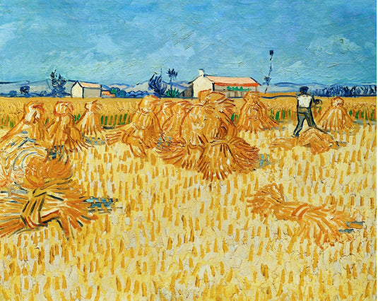 Van Gogh- Wheat Harvest, 1888