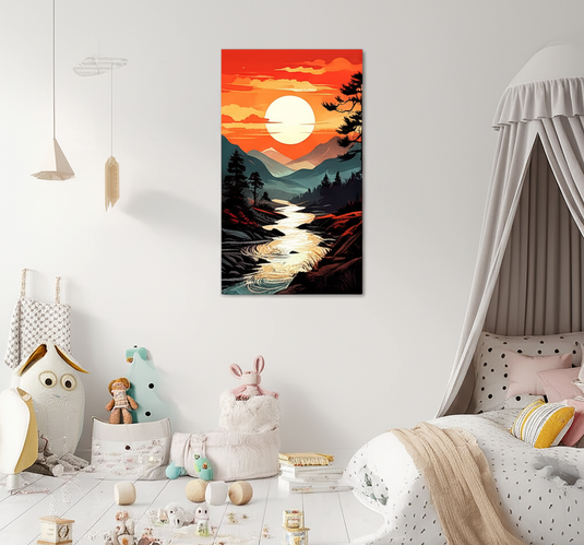 Sunset River Serenity