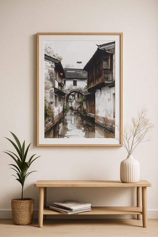 Tranquil Canal Village