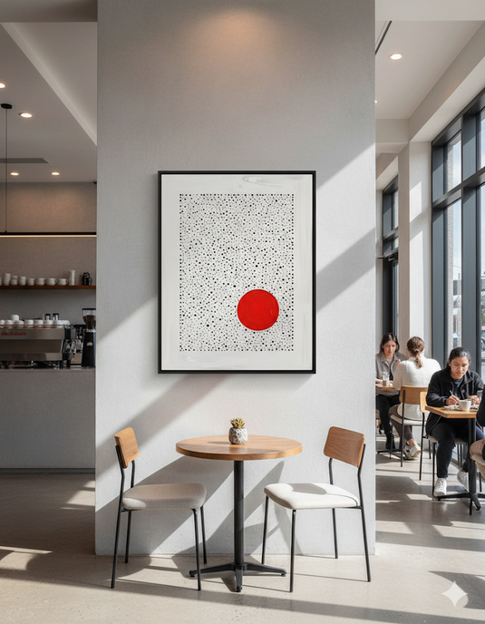 Red Dot in a Dotted Field