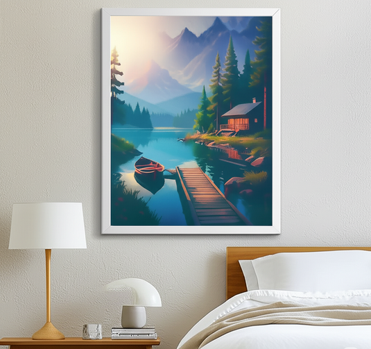 Lakeside Cabin Serenity