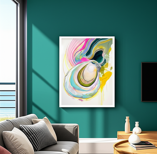 Coastal Radiance Abstract Oyster