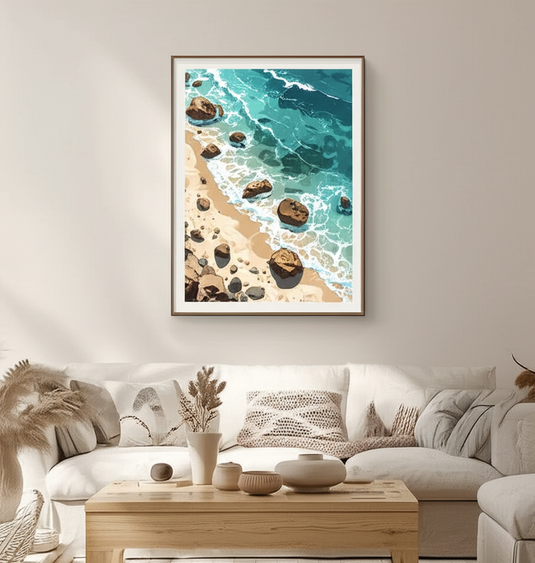 Coastal Breeze and Waves