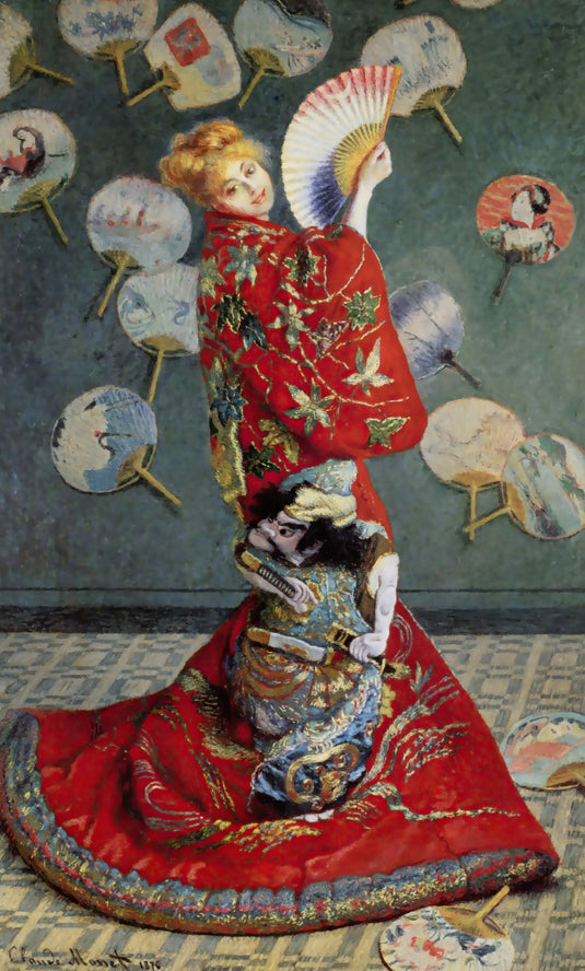 Monet- Camille Monet In Japanes Costume, 1876