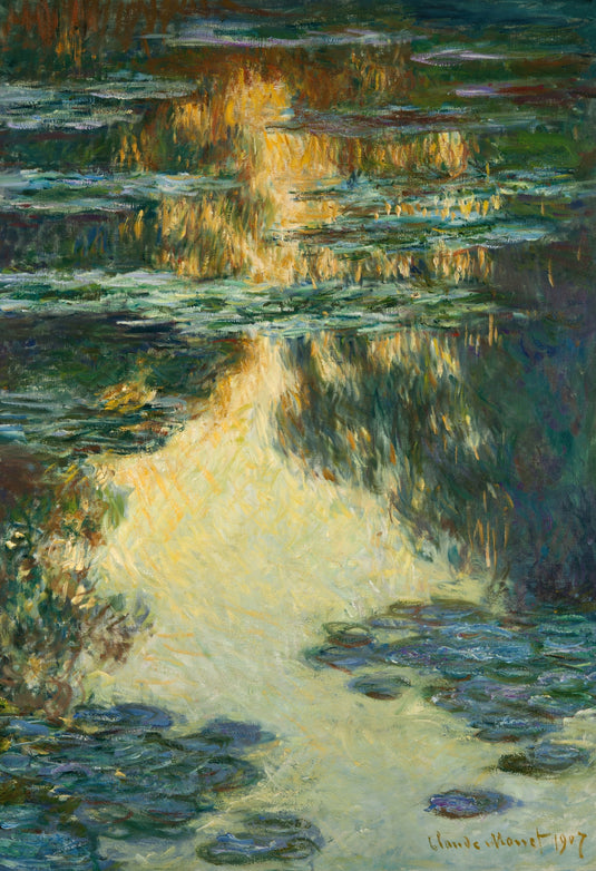 Monet- Water Lilies, 1907