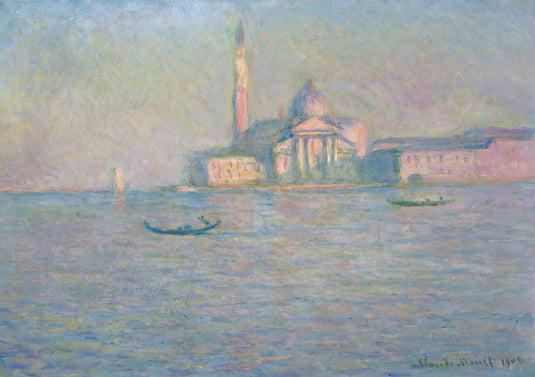 Monet- The Church Of San Giorgio Maggiore, Venice, 1908