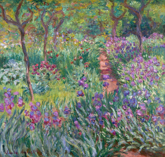 Monet- The Artist's Garden In Giverny 1900