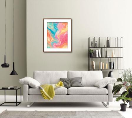 Vibrant Marble Dream