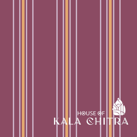 Regal Gold Minimalist Stripe Symphony