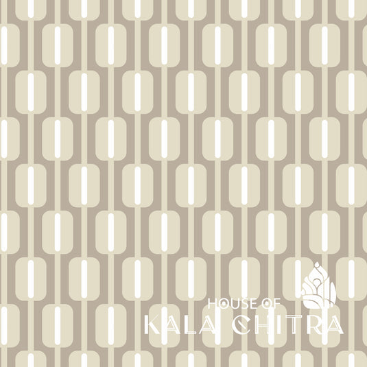 Serene Pods Geometric Wallpaper