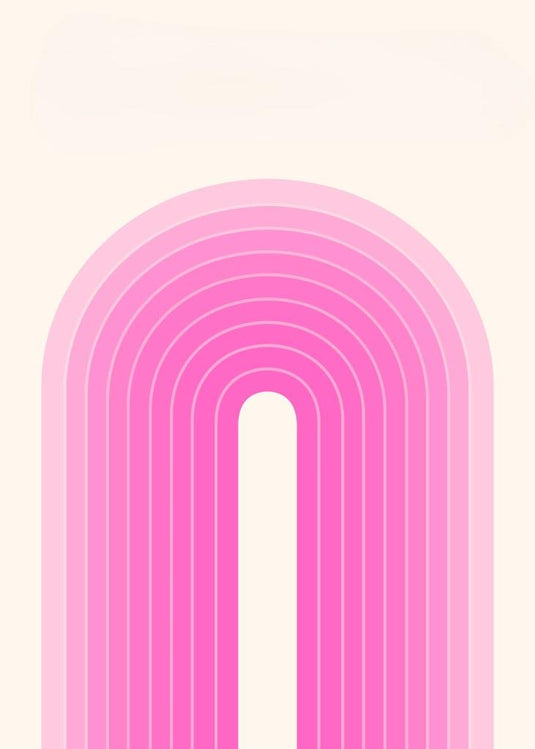Pink Modern Arch