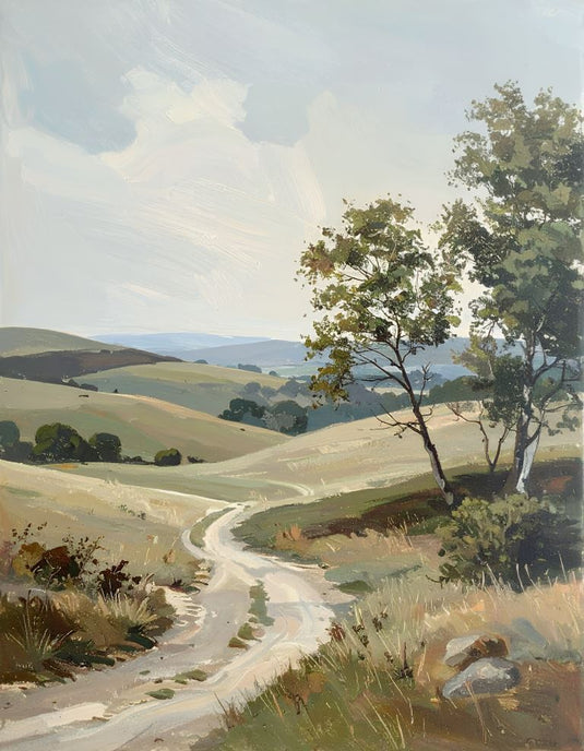Rolling Hills Country Road