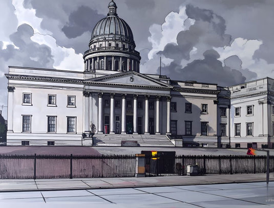 Regal Dome Under Stormy Skies