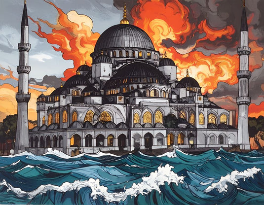 Istanbul's Fiery Serenity