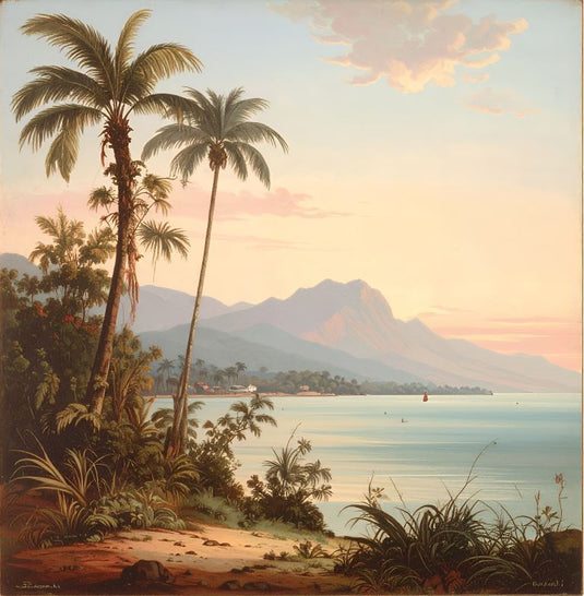 Tropical Sunset Serenity