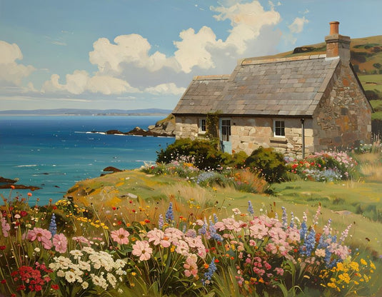 Coastal Cottage Bloom Serenity