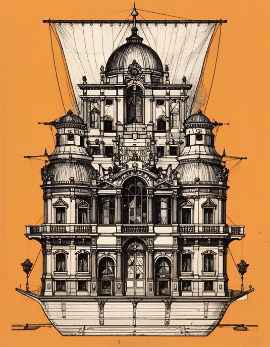 Baroque Airship Architect's Dream
