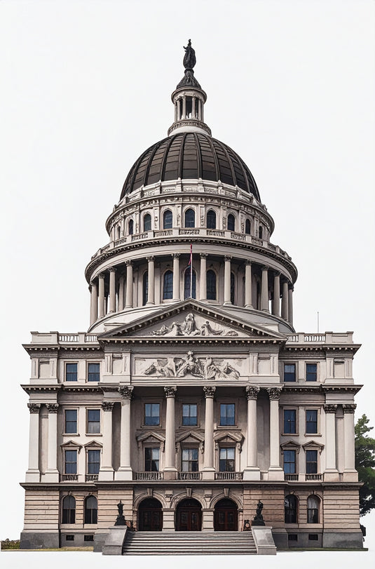 Majestic Capitol Dome Art Print