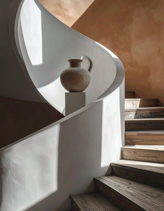 Serene Steps and Soft Light