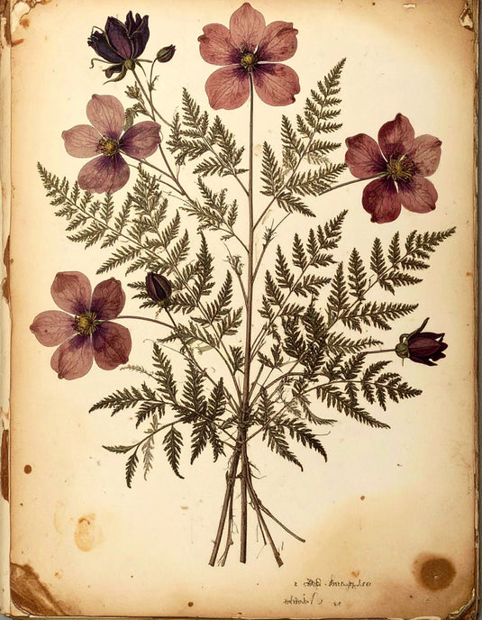 Botanical Study in Sepia