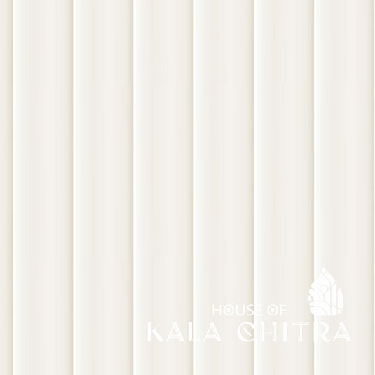 Minimalist White Vertical Ribbons