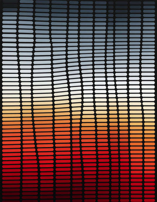 Sunset Rhythm Abstract