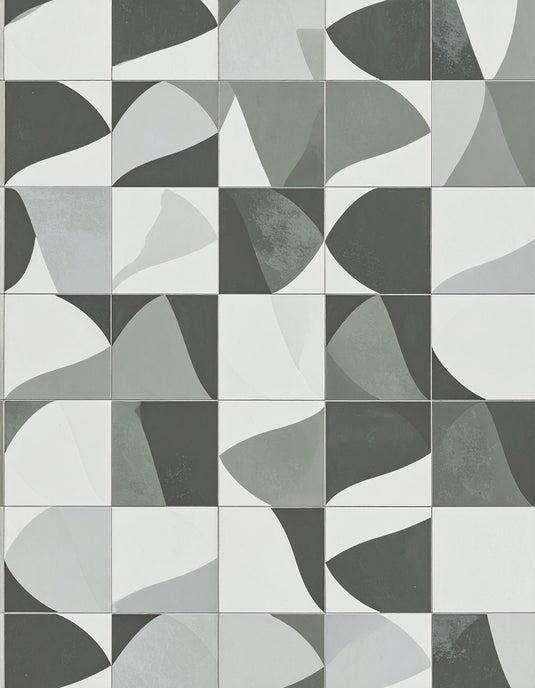 Geometric Serenity in Monochrome