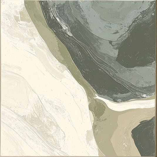 Abstract Earth Tones Flow