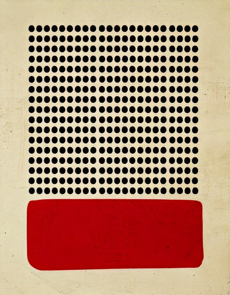 Minimalist Red & Black Harmony