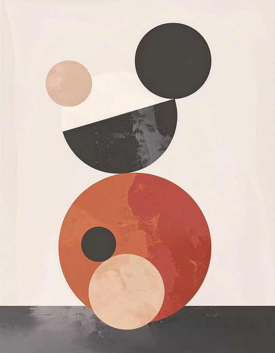 Harmonious Abstract Circles