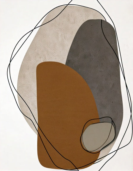 Earthy Abstract Harmony