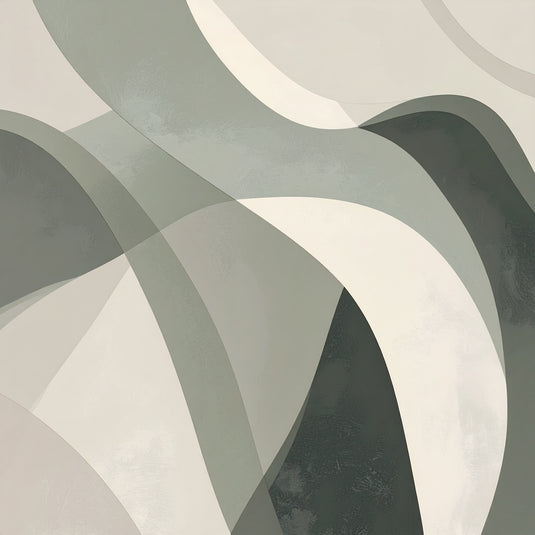 Gentle Curves in Serene Greys