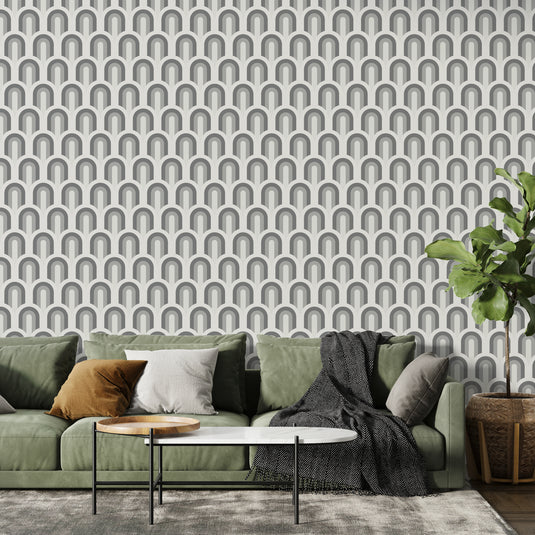 Serene Green Arch Harmony