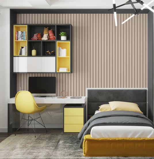 Minimalist Light Gray Stripe Elegance