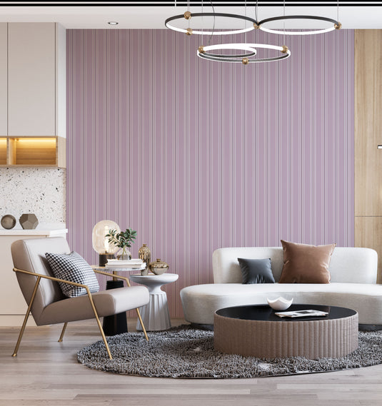 Regal Gold Minimalist Stripe Symphony