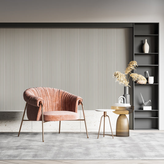 Minimalist Pinstripe Elegance