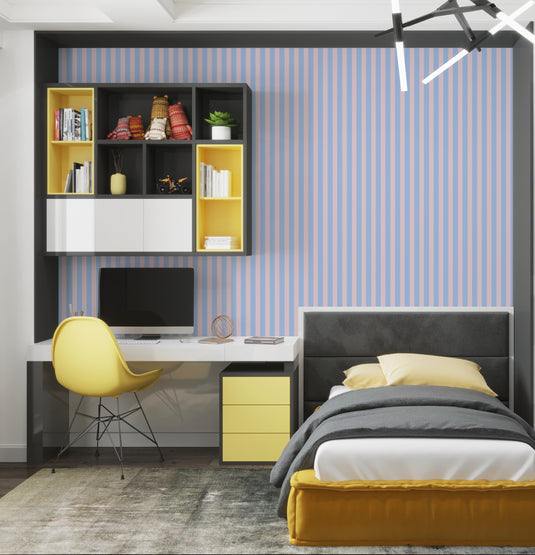 Minimalist Light Gray Stripe Elegance