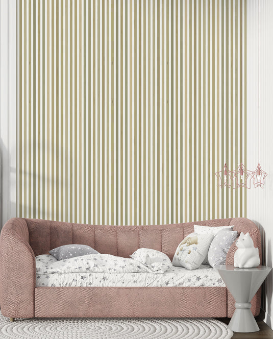 Natural Wood Slat Wall Texture