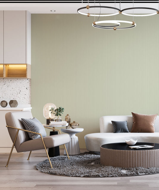 Minimalist Pale Stripe Serenity