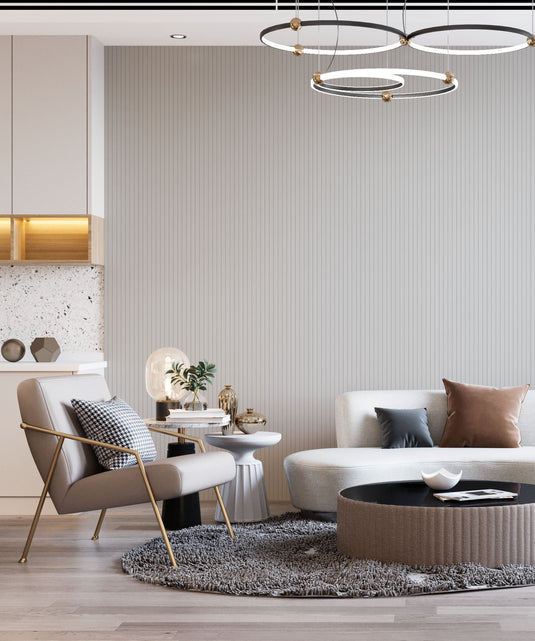 Minimalist Pale Stripe Serenity