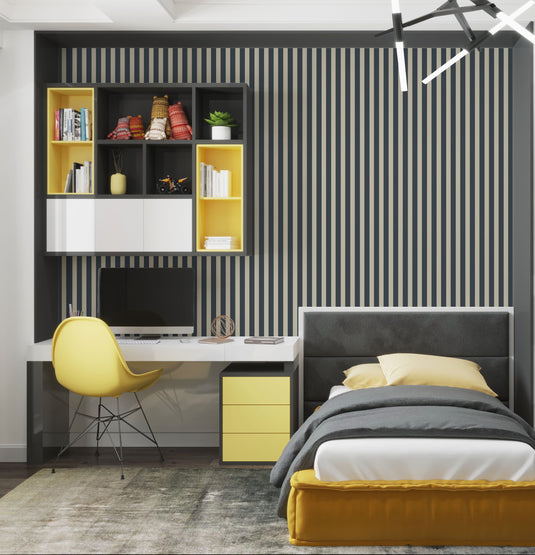 Minimalist Light Gray Stripe Elegance